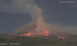 火山爆发的视频,壮丽景象与自然力量